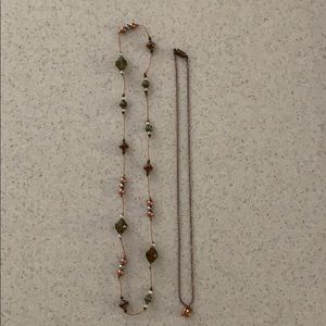 Copper necklaces